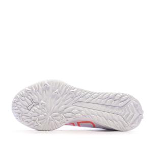 Chaussures de football Blanches/Oranges Garçon Puma Ultra 5 Play vue 0