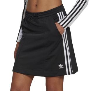 Jupe Noir/Blanc Femme Adidas Skirt H37774 pas cher
