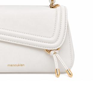 Sac à Bandoulière Blanc Femme Manoukian Melissa vue 0