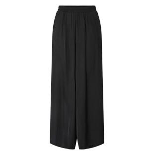 Pantalon fluide Noir Femme Pieces Milda vue 0