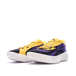 Chaussures de Basketball Violettes Homme Puma All Pro Nitro vue 6