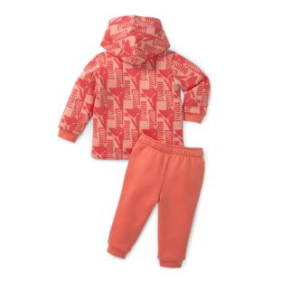Survêtement Rose Fille Puma Mncts vue 2