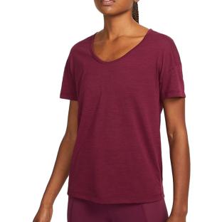 T-shirt Prune Femme Nike Lurex vue 0