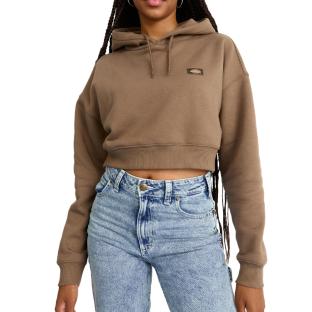 Sweat Marron Femme Dickies Oakport pas cher