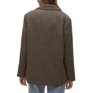 Blazer Pied poule Marron Femme Vero Moda Julie vue 2