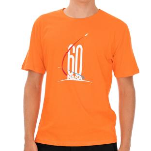 T-shirt Orange Homme Nasa 52T pas cher