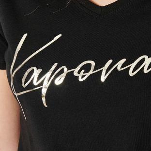 T-shirt Noir Femme Kaporal FRANE24W11-BLK vue 3