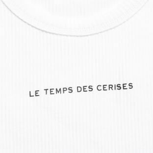 T-Shirt Blanc Fille Le Temps Des Cerises  Yukongi vue 3