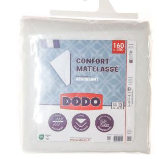 Protège Matelas Absorbant Blanc Dodo 160x200cm pas cher