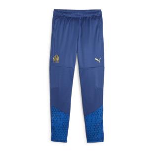 OM Pantalon Training Bleu Junior Puma 2023/2024 pas cher