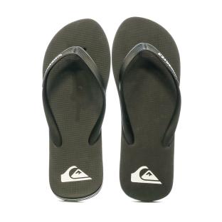 Flip Flops Schwarz Mann Quiksilver Molokai Ansicht 0