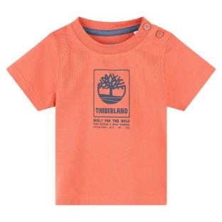 T-shirt Orange Bébé Timberland T60100 vue 0