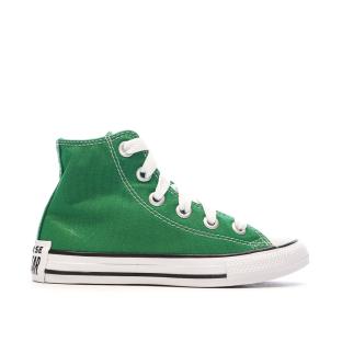 Baskets Vertes Garçon Converse Chuck Taylor All Star Sketch vue 2