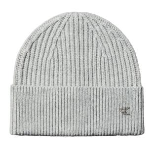 Bonnet Gris Femme Calvin Klein Jeans Ck Metal Wool vue 0