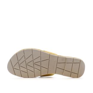 Claquettes Jaune Femme Chattawak Pace vue 5