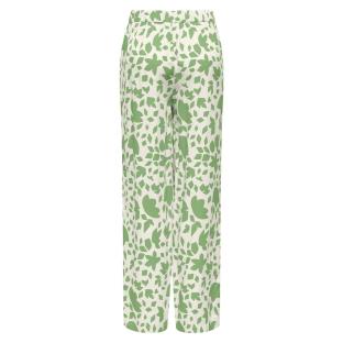 Pantalon fluide Beige/Vert Femme Only Selina vue 0