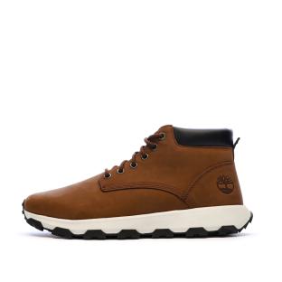 Baskets Camel Homme Timberland Mid pas cher