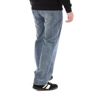 Jean Loose Bleu Homme Paname Brothers Relaxed vue 2