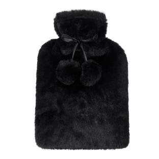 Bouillotte Fourrure Noire Femme Stella Green Cosy vue 0