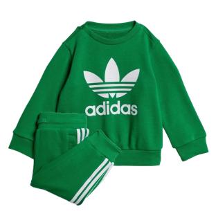 Survêtement Vert Mixte Adidas Crew Set vue 0