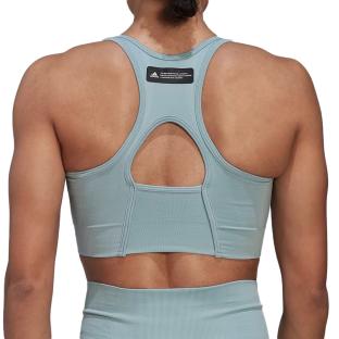 Brassière Bleu Femme Adidas Support vue 2