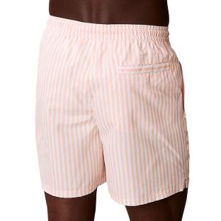 Short de bain Orange/Blanc Homme Calvin Klein Jeans Drawstring vue 0