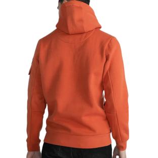 Sweat Orange Homme Petrol Industries Sweater Hooded vue 2