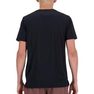 T-shirt Noir Homme New Balance Lightweight vue 2
