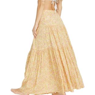 Jupe Jaune à Fleurs Femme Billabong Heart To Heart vue 0