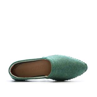 Espadrilles Vertes Femme Pare Gabia Anaia vue 0