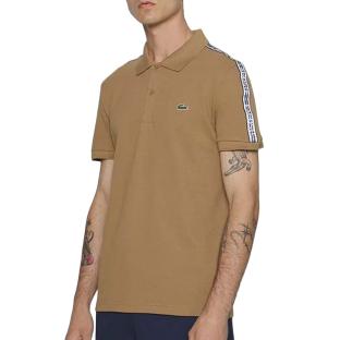 Polo Marron Homme Lacoste Stre vue 0