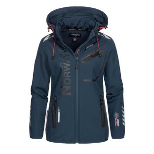 Parka Softshell Marine Femme Geographical Norway Reine pas cher