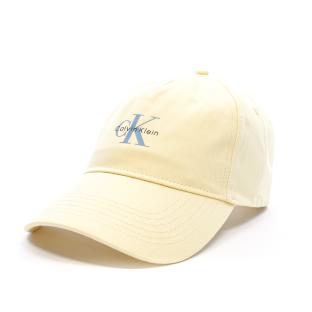 Casquette Jaune Homme Calvin Klein Jeans Monologo Printed pas cher