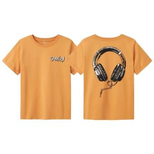 T-shirt Orange Garçon Name It Bachon pas cher