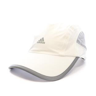 Casquette Blanc/Gris Homme Adidas Run 4p pas cher