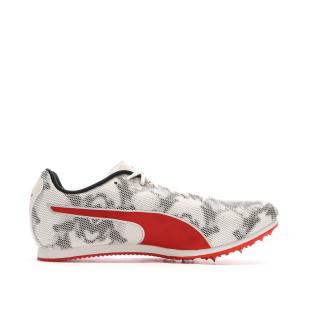 Chaussures d'athletismes Blanc/Gris/Rouge Homme Puma Evospeed vue 2
