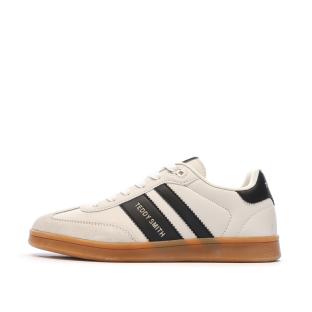 Baskets Beiges/Noires Homme Teddy Smith 120098 pas cher
