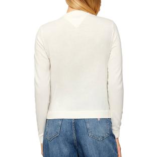 Sweat Ecru Femme Tommy Hilfiger Essential vue 2