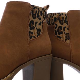 Braune Damenstiefeletten von Only mit Absatz Ansicht 0