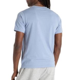 T-shirt Bleu Clair Homme New Balance Sports vue 0