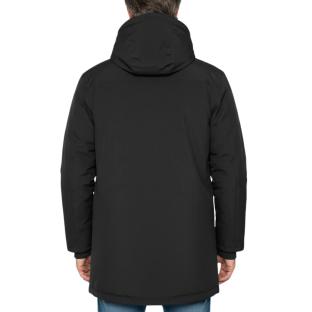 Parkas Noir Homme Schott Parka Fixe Doublee Sherpa vue 0
