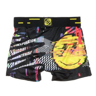 Boxer Noir/Jaune à Imprimés Garçon Freegun SFS vue 2
