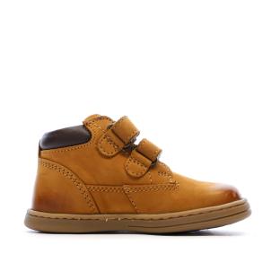 Bottillons Camel Garçon Kickers Tackeasy vue 0