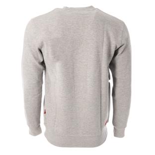 Sweat Gris Homme Supreme Grip Mark vue 2