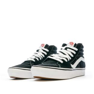Baskets Noir/Blanc Homme Vans Sk8-hi vue 6