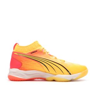 Chaussures de Handball Oranges Homme Puma Eliminate Nitro Squad vue 2