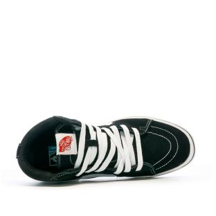 Baskets Noir/Blanc Homme Vans Sk8-hi vue 4