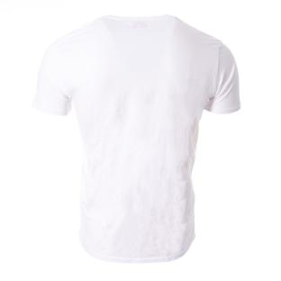 T-shirt Blanc Homme Lee Cooper Okil vue 2
