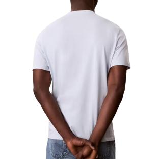 T-Shirt Gris Clair Homme Calvin Klein Jeans 30s Eu Wholesale vue 0