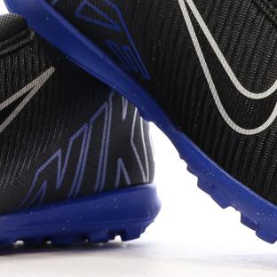 Chaussures de Foot Noires Bébé/Enfant Nike Vapor 15 Club TF PS vue 7